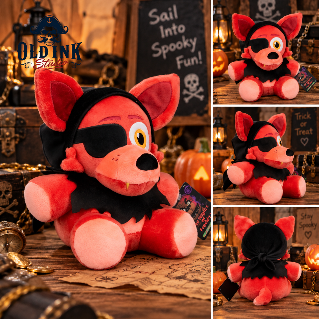 FNAF Reaper Foxy Plush 2026 Jazwares Halloween Stuffed Animal