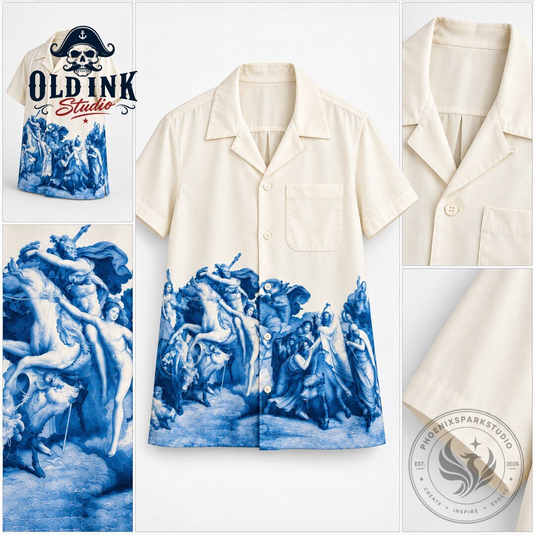 Tom Hardy Mythological Art Hawaiian Shirt 2026
