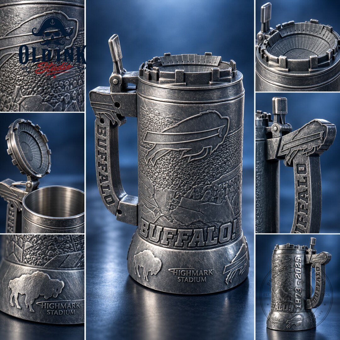 Buffalo Bills Highmark Stadium Commemorative Stein 1973 2026