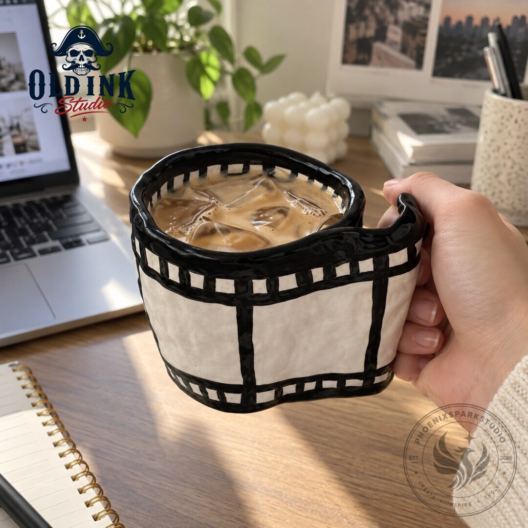 Viral Camera Roll Shaped Coffee Mug 2026 Aesthetic 35mm Film Strip Cup 4 Viral Camera Roll Shaped Coffee Mug 2026 Aesthetic 35mm Film Strip Cup