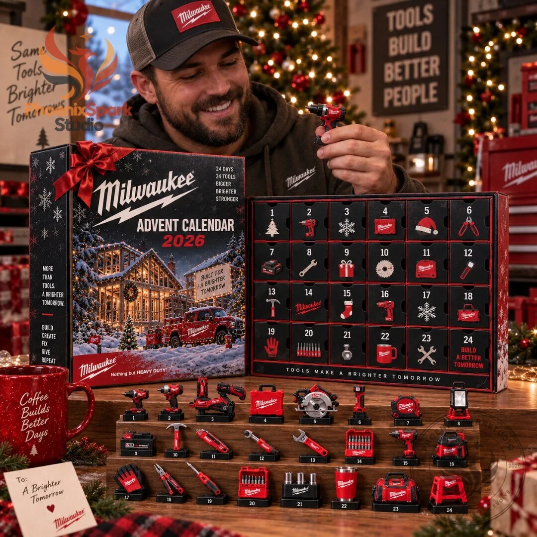 Milwaukee 2026 Advent Calendar 24 Day Miniature Tools Set 4 Milwaukee 2026 Advent Calendar 24 Day Miniature Tools Set
