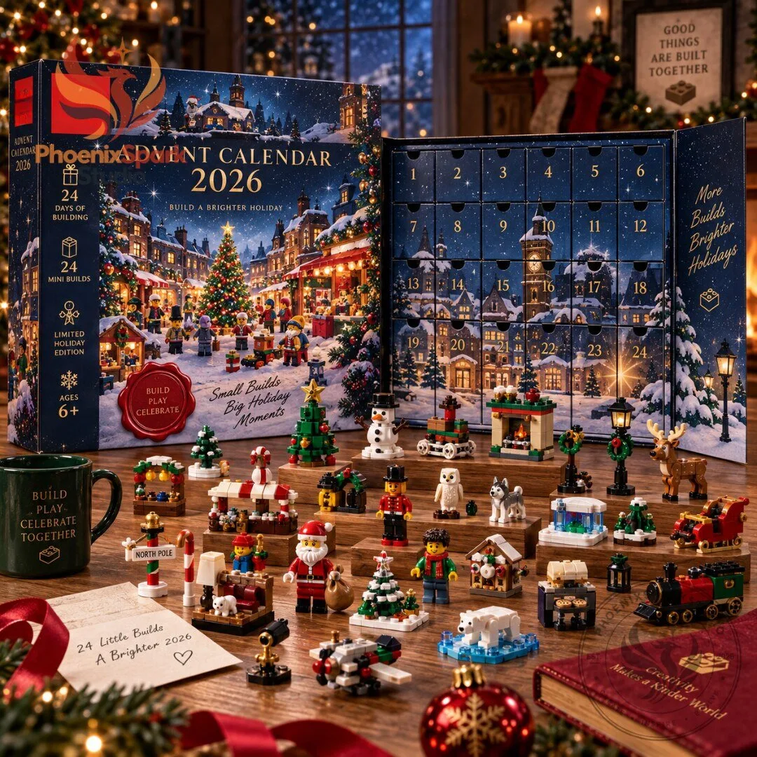 Christmas Village 2026 Advent Calendar 24 Day Holiday