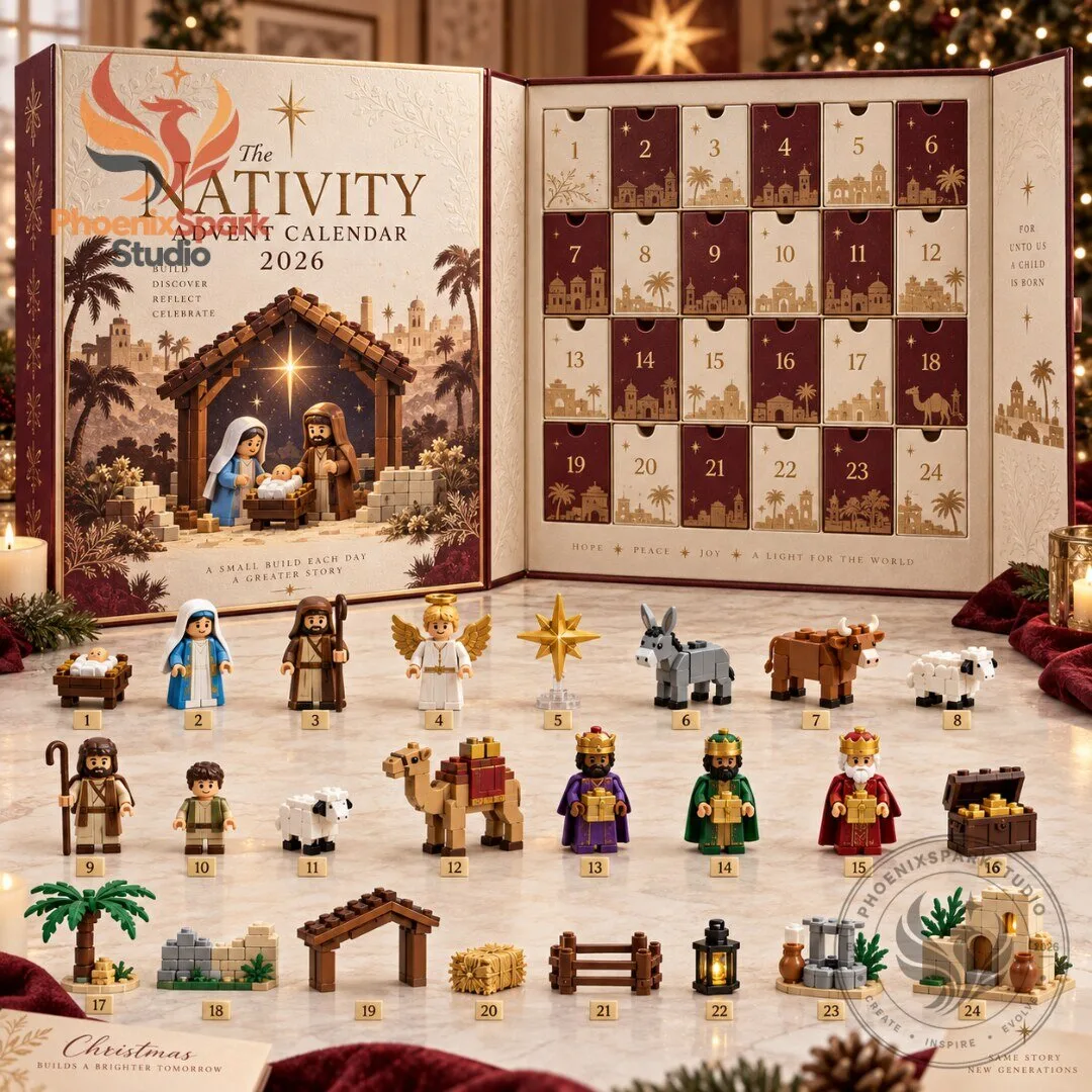 LEGO The Nativity 2026 Advent Calendar 24 Day Christmas Brick Building Set
