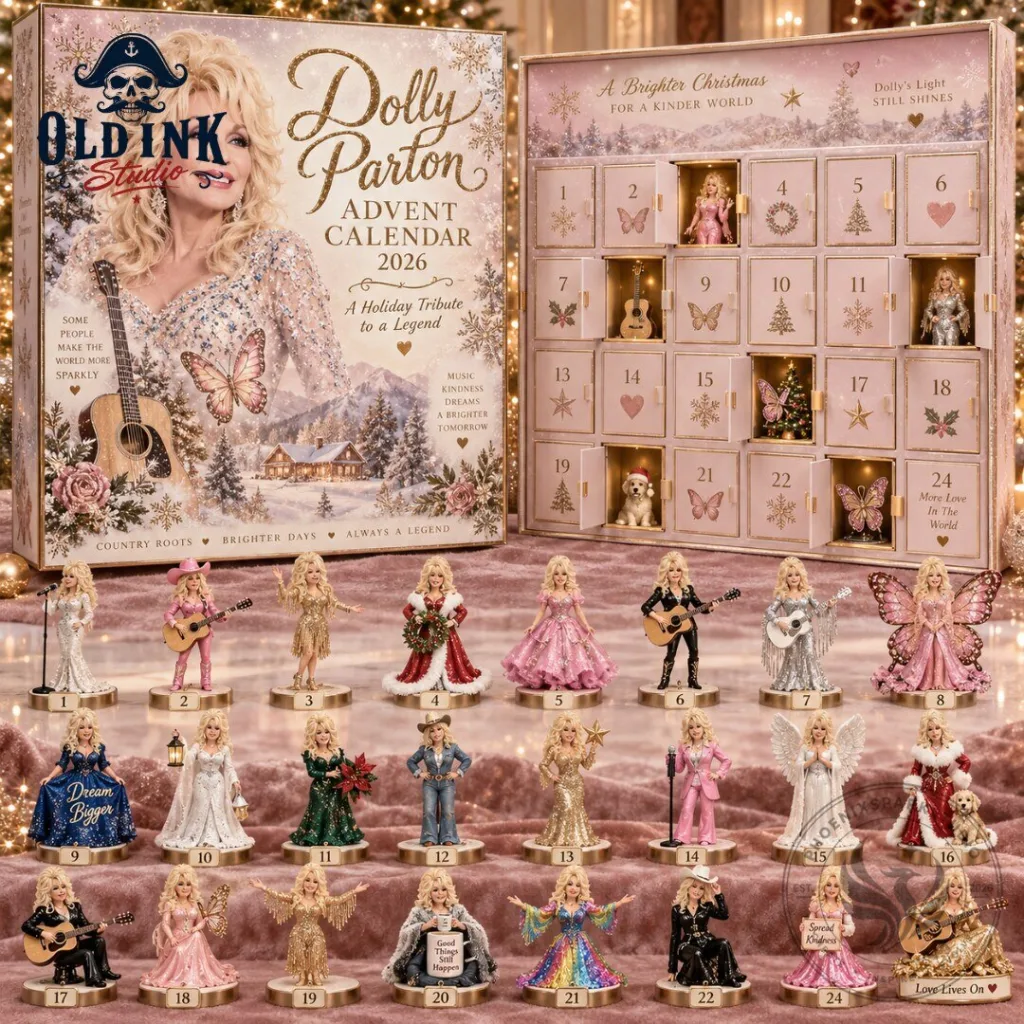 "Experience Joy: Dolly Parton 2026 Advent Calendar - 24 Day Tribute" 18 New Dolly Parton 2026 Advent Calendar 24 Day Holiday Tribute