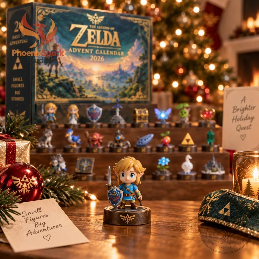 The Legend of Zelda Christmas Advent Calendar 2026 24 Collectible x Treasures 6 The Legend of Zelda Christmas Advent Calendar 2026 24 Collectible x Treasures